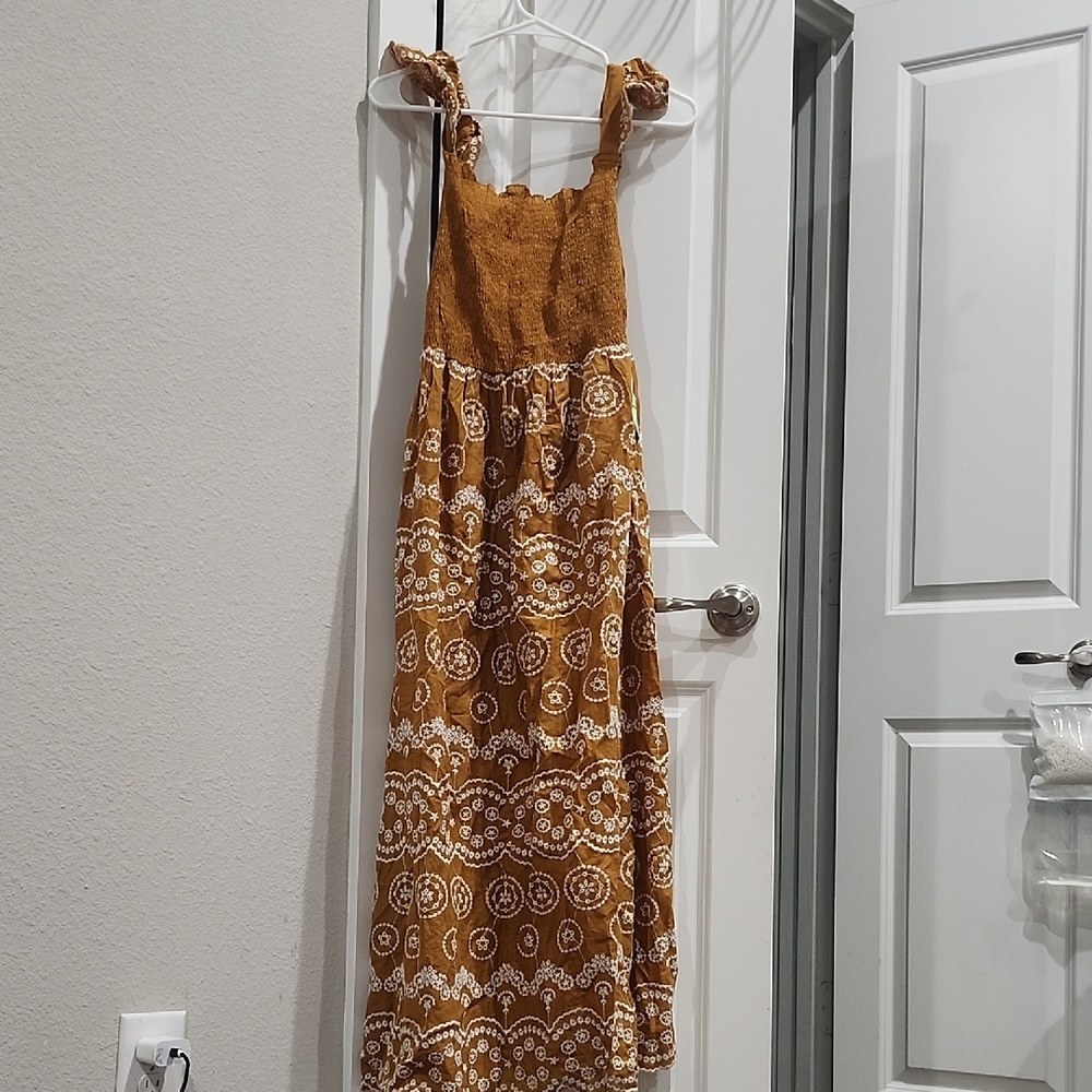 J GEE Patterned Maxi Dress